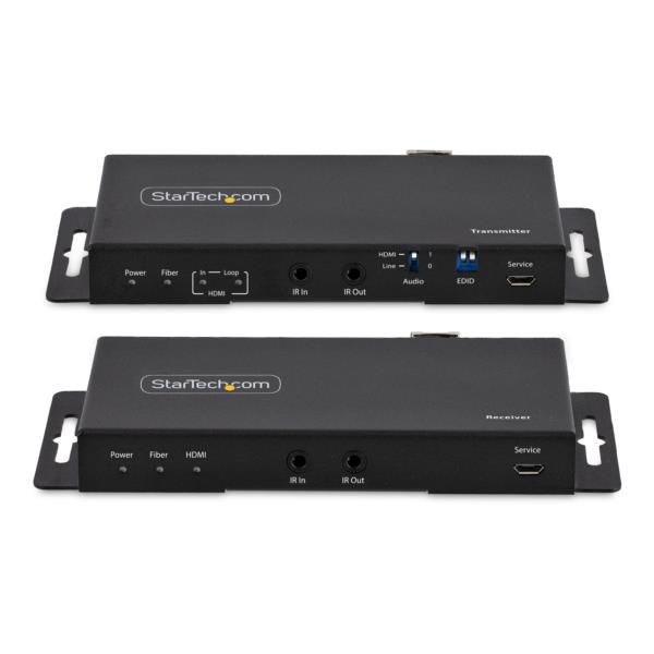 HDMIエクステンダー/光ファイバー接続/送受信機セット/4K60Hz/シングル 1km マルチ300m/映像延長キット