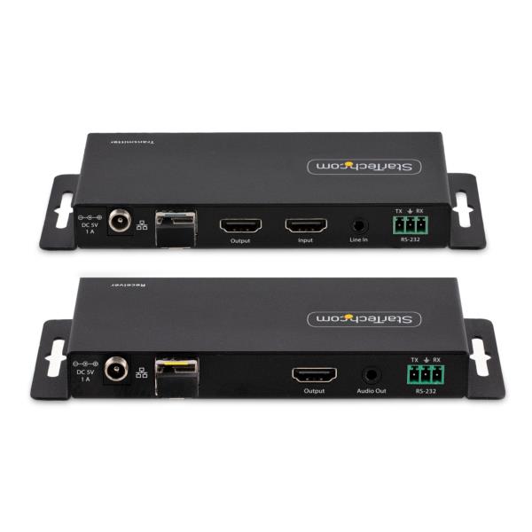 HDMIエクステンダー/光ファイバー接続/送受信機セット/4K60Hz/シングル 1km マルチ300m/映像延長キット