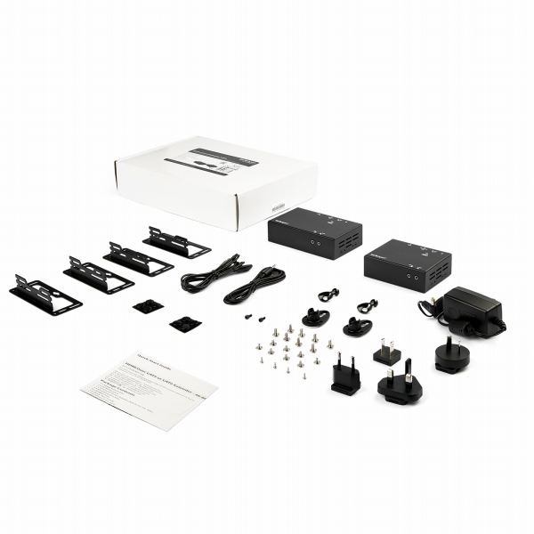 HDMIエクステンダーCat6ケーブル使用PowerOverCable(POC)対応4K/60Hzでは最大70m延長1080p/60Hzでは最大100m延長