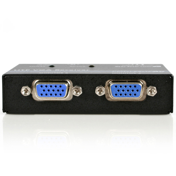 VGAディスプレイエクステンダー用受信機Cat5ケーブル以上を使用VGAビデオ延長器用リモートレシーバ送信機(ST1214TまたはST1218T)とセットで使用