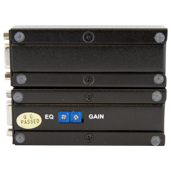 Cat5対応VGA/アナログRGBビデオディスプレイ延長器/エクステンダーセット最大80mまで延長送信機/受信機セットモデル