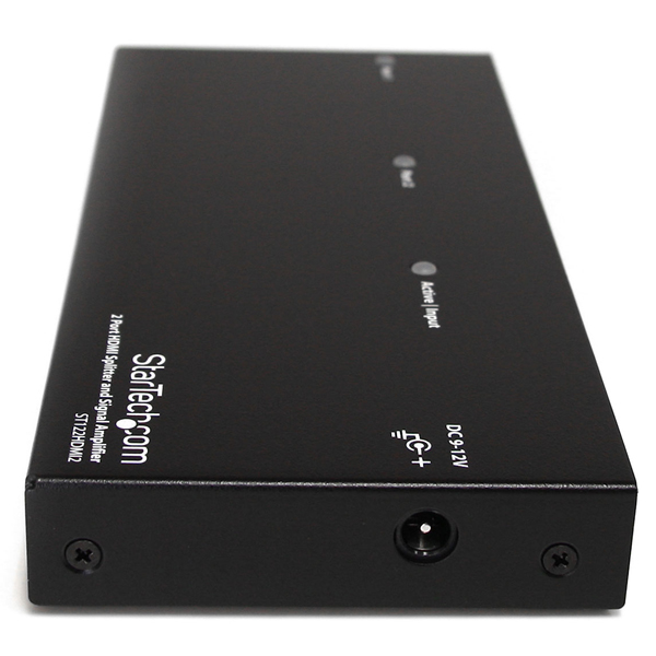 2出力対応HDMIスプリッター分配器3.5mmステレオオーディオ対応1080p/1920x1200