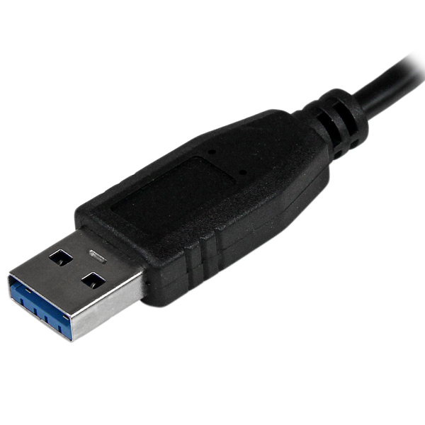 4ポートSuperSpeedUSB3.0ハブポータブルミニUSBHub1xUSBA(オス)-4xUSB3.0A(メス)ブラック