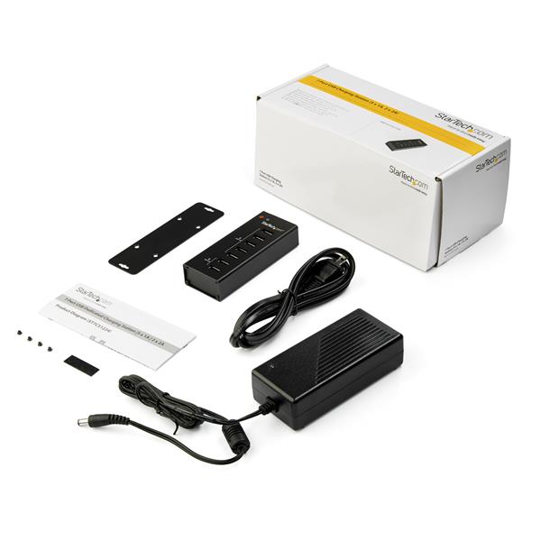 USBスマホ充電器7ポート搭載5x1A/2x2Aスタンドアローン型スマートフォンチャージャー