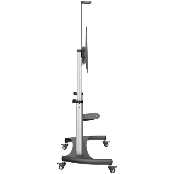 移動式テレビスタンド/キャスター付き/60インチから100インチ液晶ディスプレイ対応/高さ調整機能/耐荷重100kg