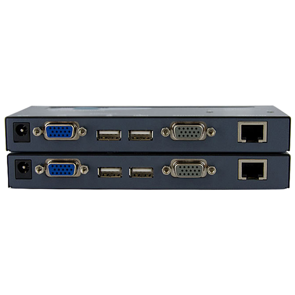 Cat5/Cat6使用VGA対応KVMエクステンダー(延長器)1024x768(150m延長時)/1280x1024(100m延長時)