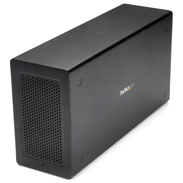 Thunderbolt3接続PCIe外付けケースDisplayPort用モニターポートサンダーボルト3-PCIExpressx16アルミ筐体