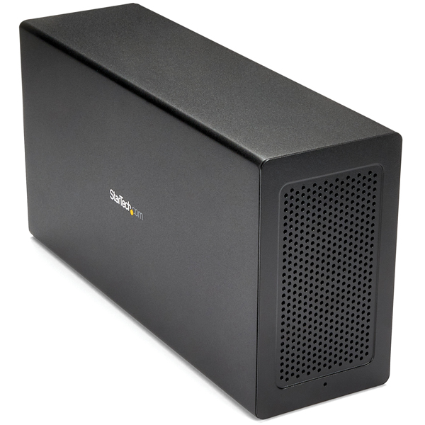 Thunderbolt3接続PCIe外付けケースDisplayPort用モニターポートサンダーボルト3-PCIExpressx16アルミ筐体