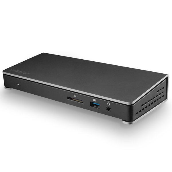 Thunderbolt 3 ドック／4K60Hzデュアルモニタ／85W PD／USB 3.0ハブ／SDカードリーダー