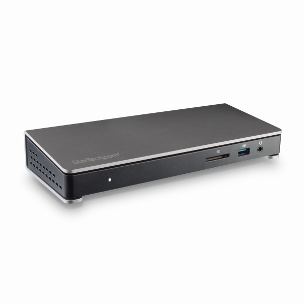 Thunderbolt 3 ドック／4K60Hzデュアルモニタ／85W PD／USB 3.0ハブ／SDカードリーダー