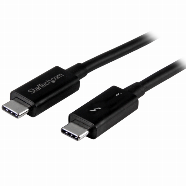 0.5mThunderbolt3(40Gbps)USB-Cケーブルサンダーボルト/USBに対応