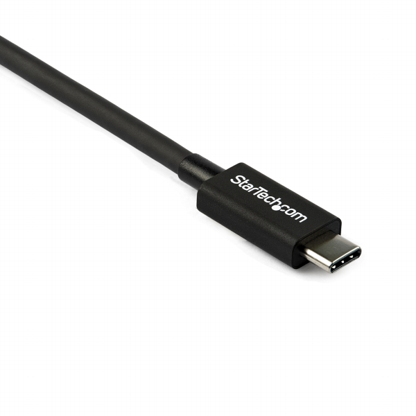 Thunderbolt3USB-Cケーブル0.8m40GbpsUSB-C互換100WUSBPD対応サンダーボルト認証取得