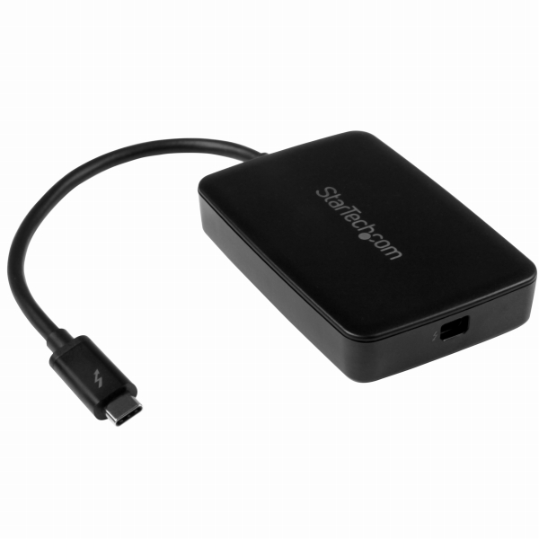 Thunderbolt3-Thunderbolt変換アダプタWindows/Mac対応サンダーボルト3USB-C24ピン(オス)-サンダーボルト20ピン(メス)