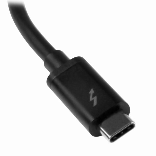 Thunderbolt3-Thunderbolt変換アダプタWindows/Mac対応サンダーボルト3USB-C24ピン(オス)-サンダーボルト20ピン(メス)