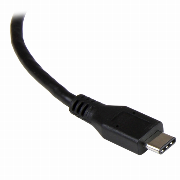 USB-C接続ギガビット有線LAN変換アダプタ(USB3.0ポートx1付き)USB3.1Type-C(オス)-RJ45(メス)USB3.1Gen1(5Gbps)