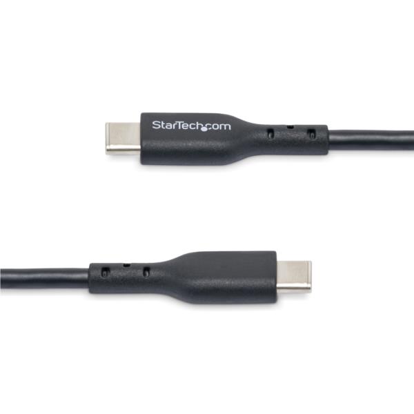 USB-C充電ケーブル/2本セット/1m/USB 2.0/60W 3A PD/ブラック/ノートPC データ転送 高速充電