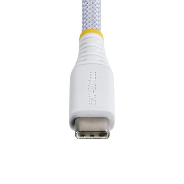 USB-Cケーブル/3m/USB 2.0/Type-C to Type-C/60W 3A/ホワイト/高速充電 データ転送