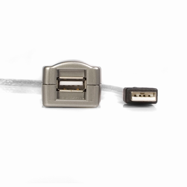 4.5m USB 2.0準拠リピータケーブル USB A (メス)-USB A (オス) 延長ケーブル