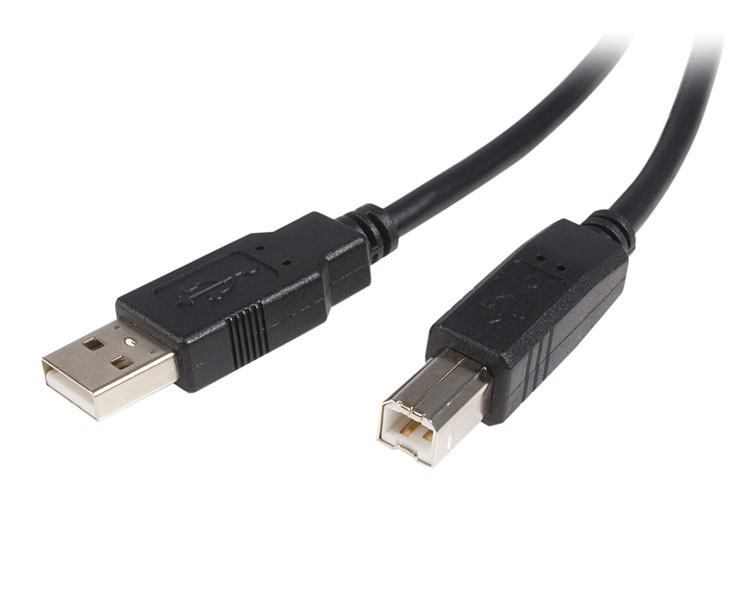 2mUSB2.0ケーブル(ABタイプ)USB(A)オスーUSB(B)オス