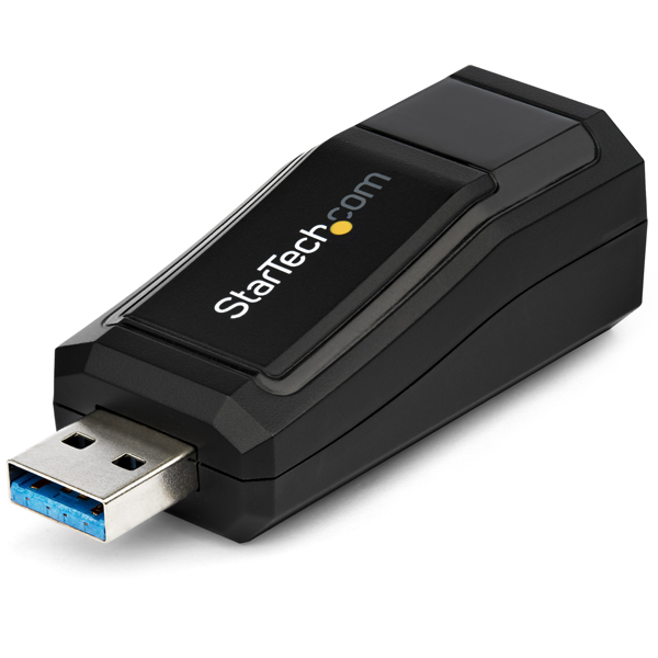 USB3.0-GigabitEthernetLANアダプタ(ブラック)10/100/1000MbpsNICネットワークアダプタUSBSuperSpeed(オス)-RJ45(メス)有線LANアダプタ