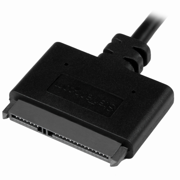 2.5インチSATA-USB3.1アダプタケーブルUSB3.1Gen2(10Gbps)2.5インチSATASSD/HDD対応USBバスパワー対応