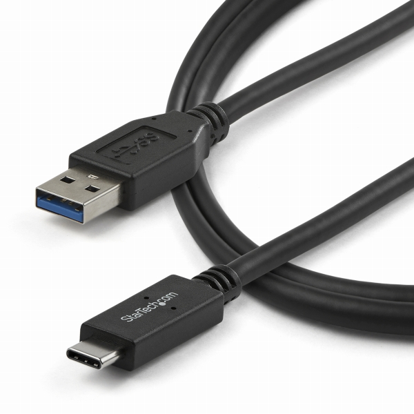 USBケーブル1mUSBType-A-USBType-Cオス/オスUSB3.1(10Gbps)準拠