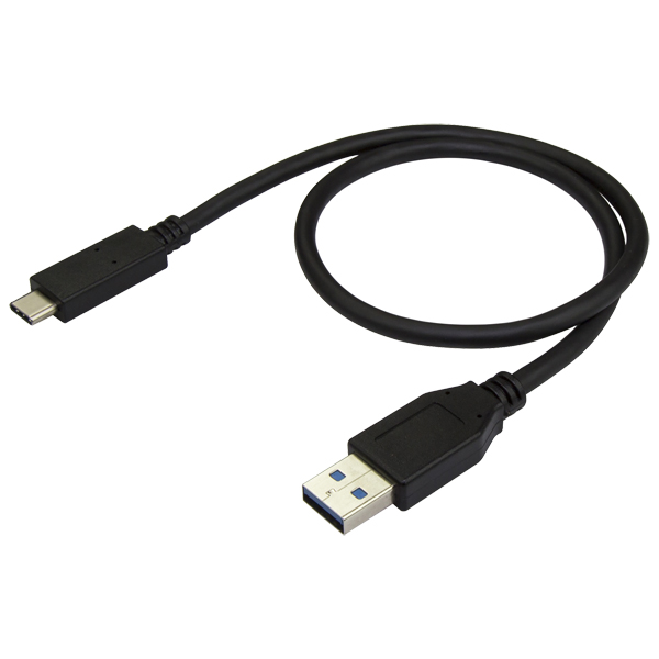 USB3.1ケーブル0.5mUSBType-A(オス)-USBType-C(オス)USB3.1Gen2(10Gbps)