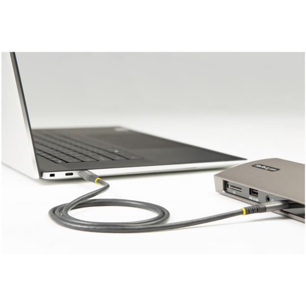 1mUSB-C-USB-Cケーブル/USB-IF認証ケーブル/USB3.1(3.2Gen2)10GbpsTypeC-TypeCケーブル/100W(5A)PowerDelivery&DPAltモード/USB-Cコード/充電・同期