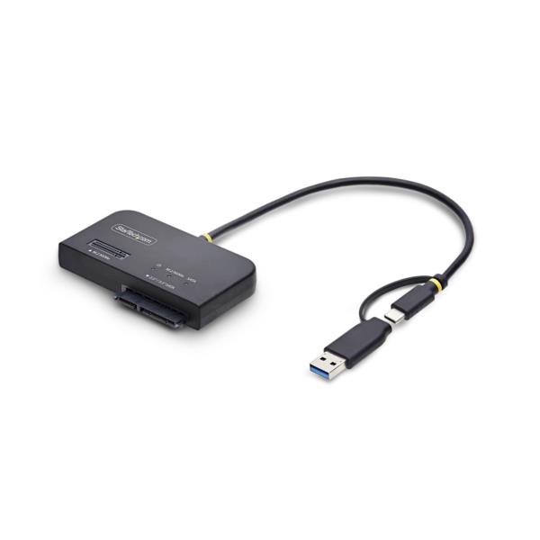 M.2 NVMe および 2.5/3.5インチ SATAアダプター/USB-C USB-A接続/B+M M-Key対応