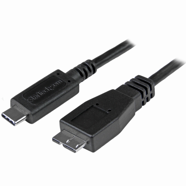 USB-C-MicroB変換ケーブル0.5mオス/メスUSB3.1(10Gbps)対応USB3.1Type-C-MicroUSBType-B