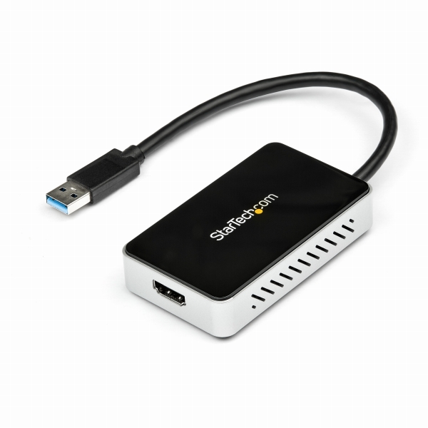 USB3.0-HDMI変換アダプタ(USBポートx1付き)外付けディスプレイ増設アダプタUSB3.0A(オス)-HDMI(メス)1920x1200/1080p