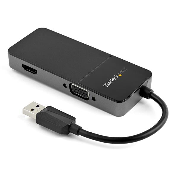 USB3.0-HDMI/VGA変換アダプタ4K/30Hz対応Mac/Windows対応USBType-AポートからHDMI/RGB変換