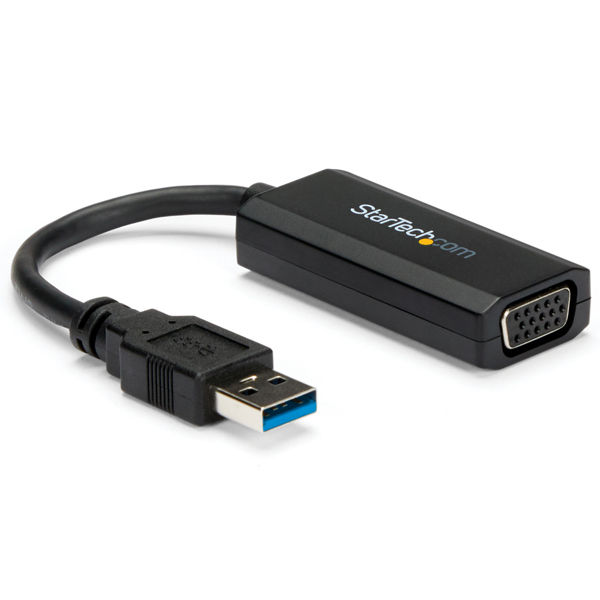 USB3.0-VGA変換アダプタオンボード・ドライバインストールに対応USB3.0A(オス)-VGA高密度D-Sub15ピン(メス)1920x1200(USB3.0の場合)
