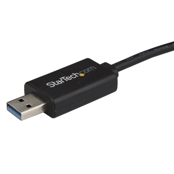 USB-C-USB-AデータリンクケーブルMac/Windows対応USBデータ転送ケーブルUSB3.0準拠