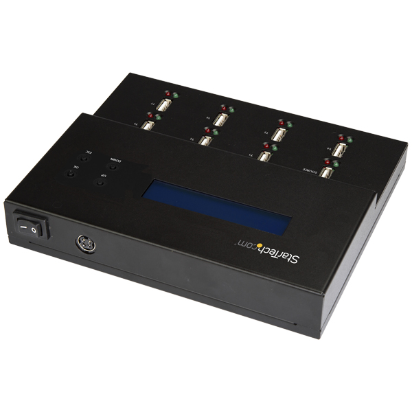 スタンドアローン型1対7USBデュプリケータ―(コピーマシン)USBメモリ/フラッシュドライブ対応