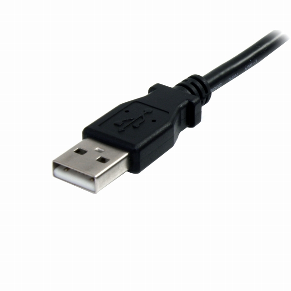 3mブラックUSB2.0延長ケーブルUSBAオス-USBAメス