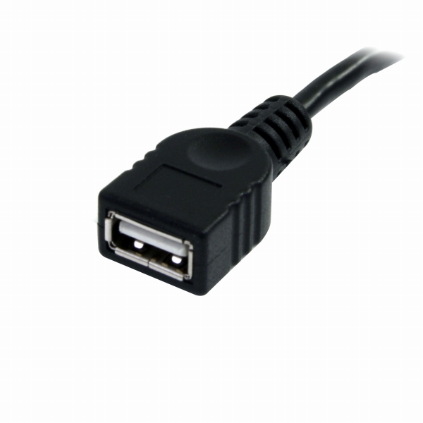 3mブラックUSB2.0延長ケーブルUSBAオス-USBAメス