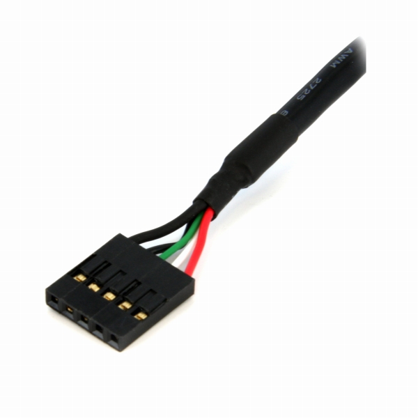 61cmケース用USB延長ケーブル5ピンUSBマザーボードヘッダーケーブルメス/メス