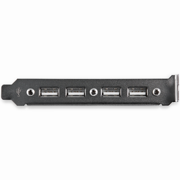マザーボードピンヘッダー接続USB4ポート増設変換アダプタケーブルPCケース用4xUSBA/メス-2xIDC(10ピン)/メス