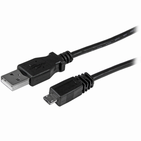 2mmicroUSB2.0変換ケーブルアダプタUSBAオスーUSBmicro-BオスHighSpeedUSB2.0対応