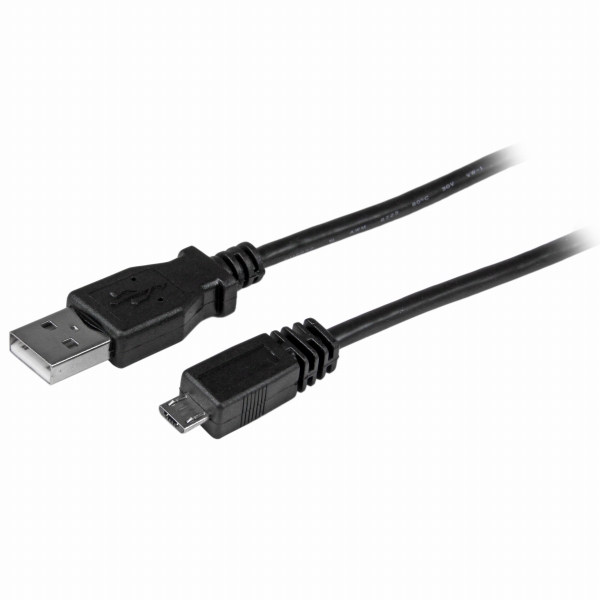 Micro USBケーブル　91cm　USB A (オス) - マイクロB (オス)