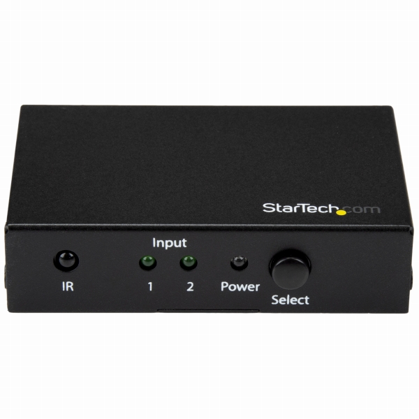 2入力1出力HDMIディスプレイ切替器/スイッチャ―/セレクターリモコン付属UltraHD4K/60Hz対応