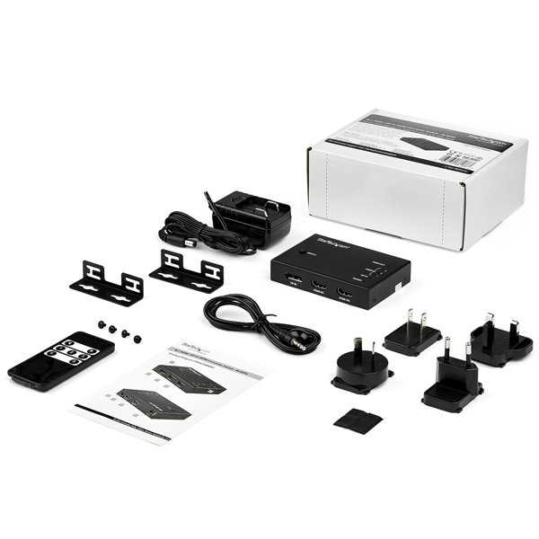 4入力1出力HDMIディスプレイ切替器セレクター3xHDMI/1xDisplayPort4K60Hz対応マルチポートHDMIスイッチ自動切替機能付き