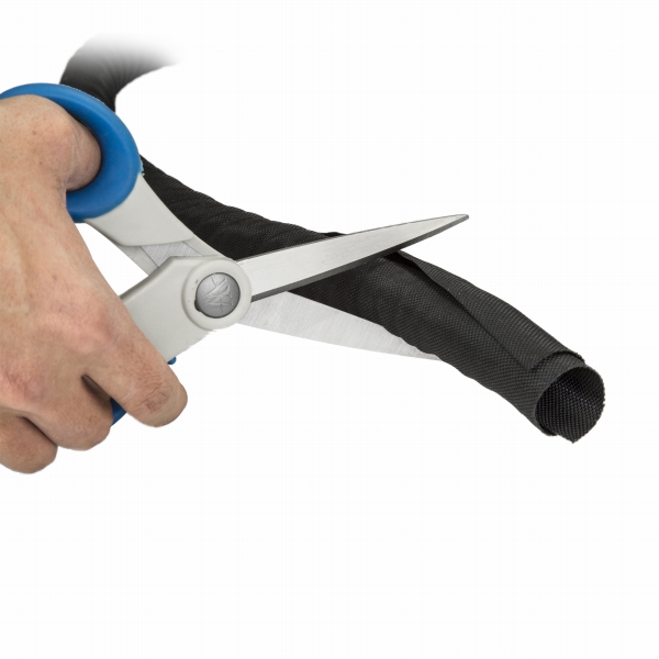 ケーブル収納カバー(2m)コード結束用フレキシブルチューブケーブルまとめに便利