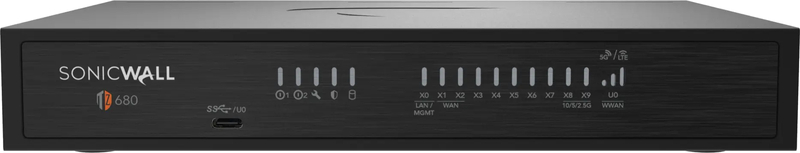 SONICWALL TZ680 JPN NOT FOR RESALE WITH 2YR APSS