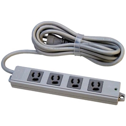 OAタップ コンセント4口 マグネット付