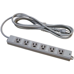 OAタップ コンセント6口 マグネット付