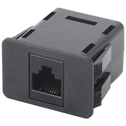 LAN用中継コネクタ CAT6