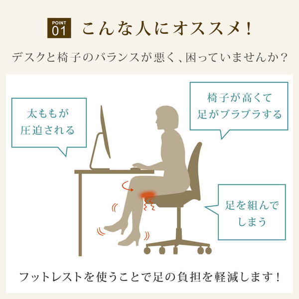 フットレスト FO500