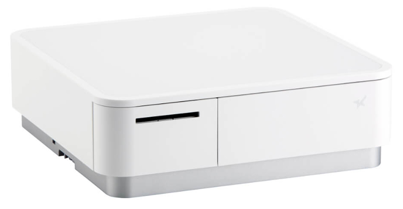 mPOPシリーズ POSステーション ホワイト Bluetooth/USB Type-A/Type-C